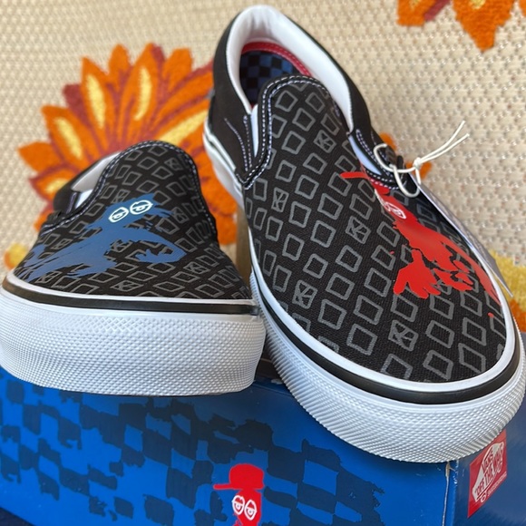 Vans Skate Slip On Krooked By Natas For Ray Men’s sneakers - Picture 8 of 16
